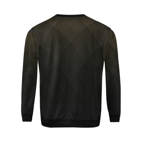 NUMBERS Collection Diamond (Luxury Blk) Sweatshirt All Over Print Crewneck Sweatshirt for Men (Model H18)