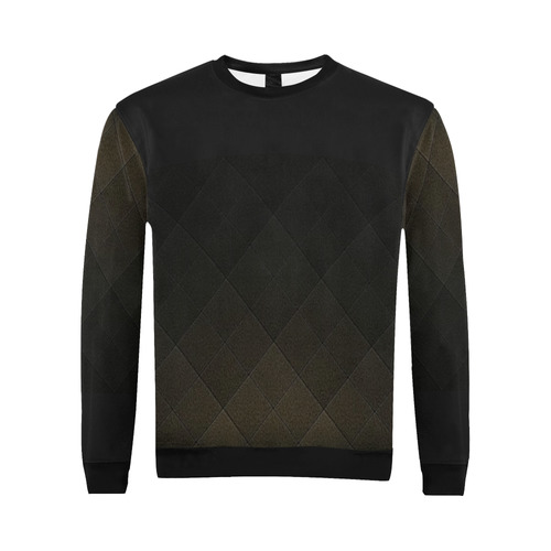 NUMBERS Collection Diamond (Luxury Blk) Sweatshirt All Over Print Crewneck Sweatshirt for Men (Model H18)