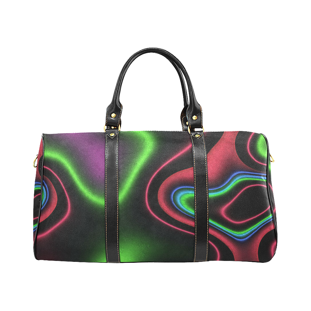Vibrant Fantasy 2 by FeelGood New Waterproof Travel Bag/Large (Model 1639)