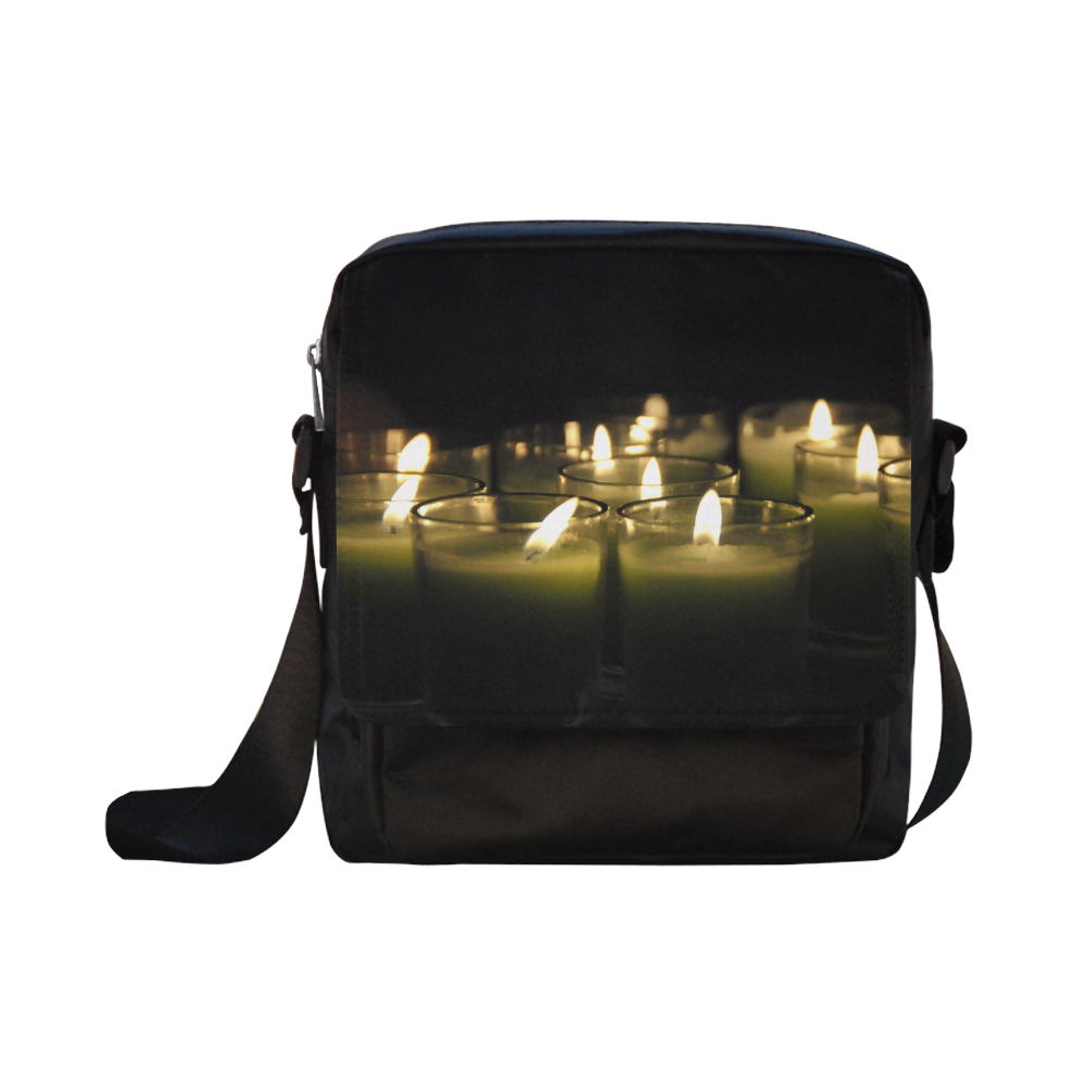 Believe Candles Crossbody Nylon Bags (Model 1633)