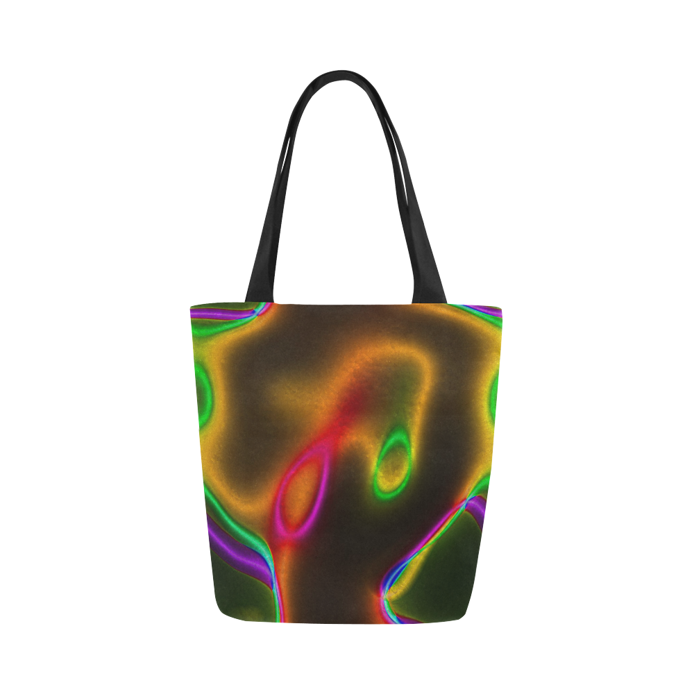 Vibrant Fantasy 4 by FeelGood Canvas Tote Bag (Model 1657)