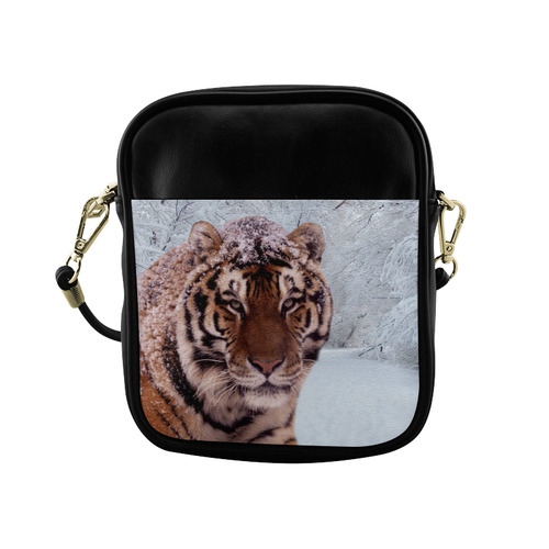 Tiger and Snow Sling Bag (Model 1627)
