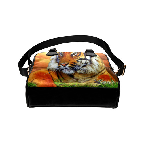 Sumatran Tiger Shoulder Handbag (Model 1634)