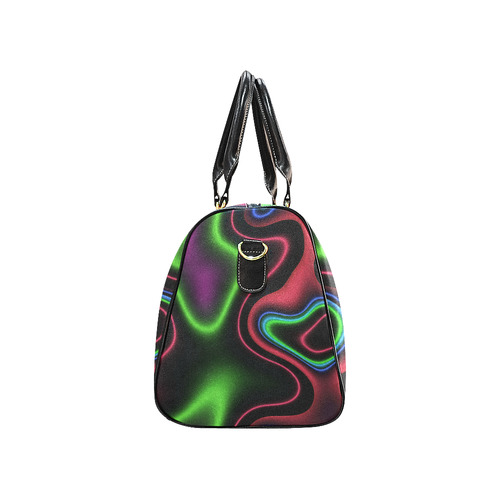 Vibrant Fantasy 2 by FeelGood New Waterproof Travel Bag/Large (Model 1639)