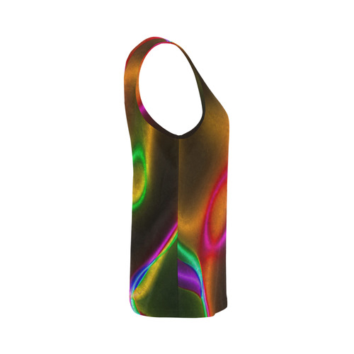 Vibrant Fantasy 4 by FeelGood All Over Print Tank Top for Women (Model T43)