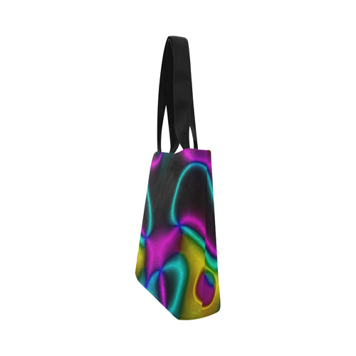 Vibrant Fantasy 3 by FeelGood Canvas Tote Bag (Model 1657)