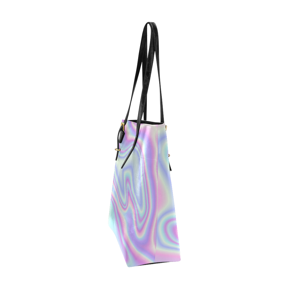 Holographic Design Euramerican Tote Bag/Small (Model 1655)