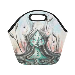 sweety from the black lagoon Neoprene Lunch Bag/Small (Model 1669)