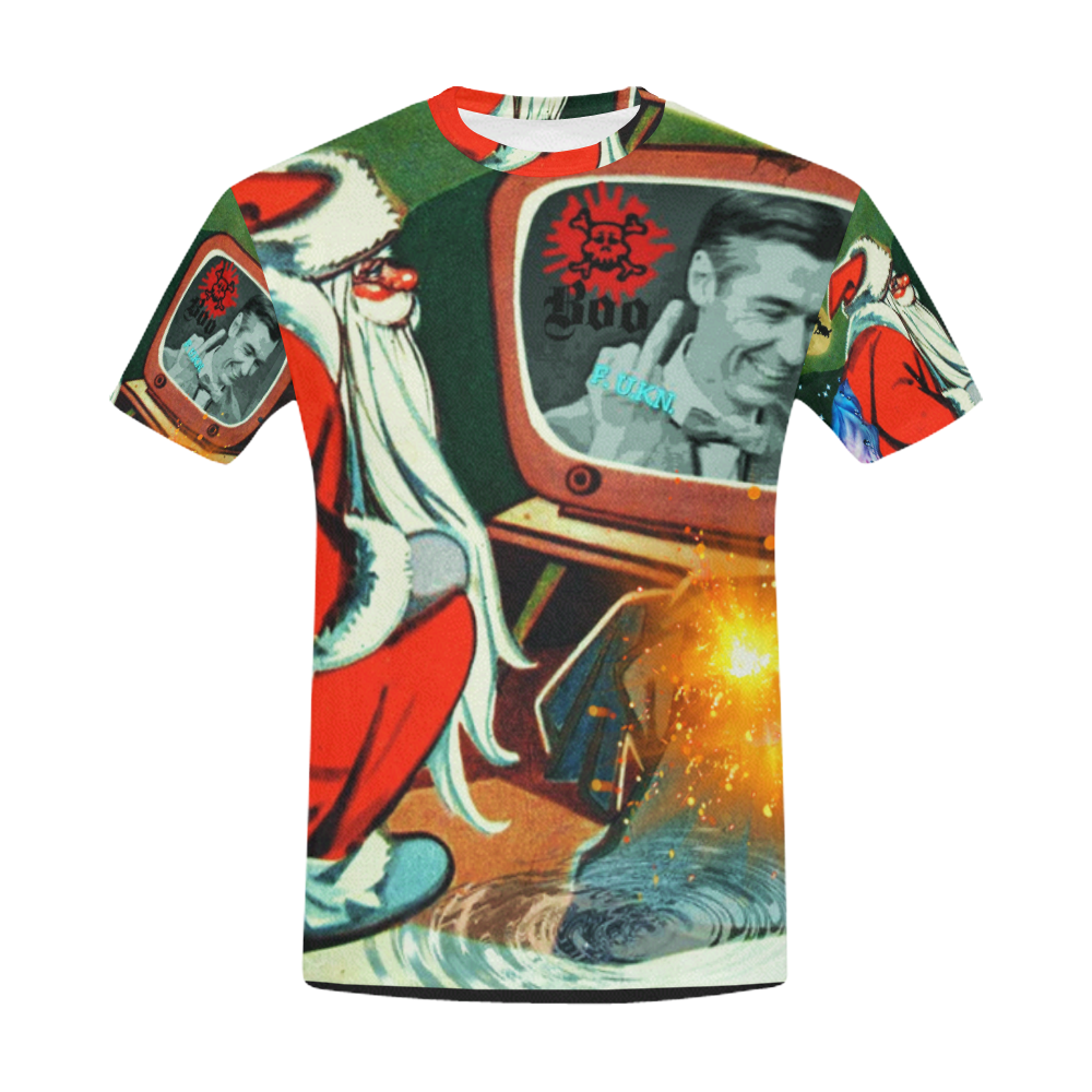 XMAS All Over Print T-Shirt for Men (USA Size) (Model T40)