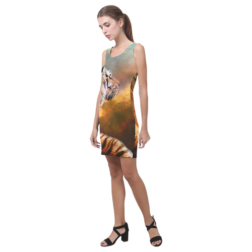 Tiger and Nebula Medea Vest Dress (Model D06)