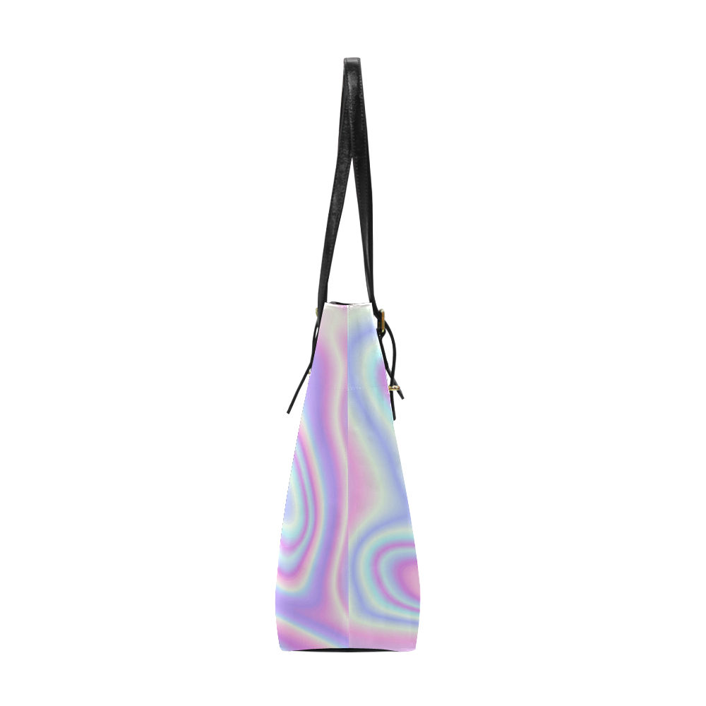 Holographic Design Euramerican Tote Bag/Small (Model 1655)