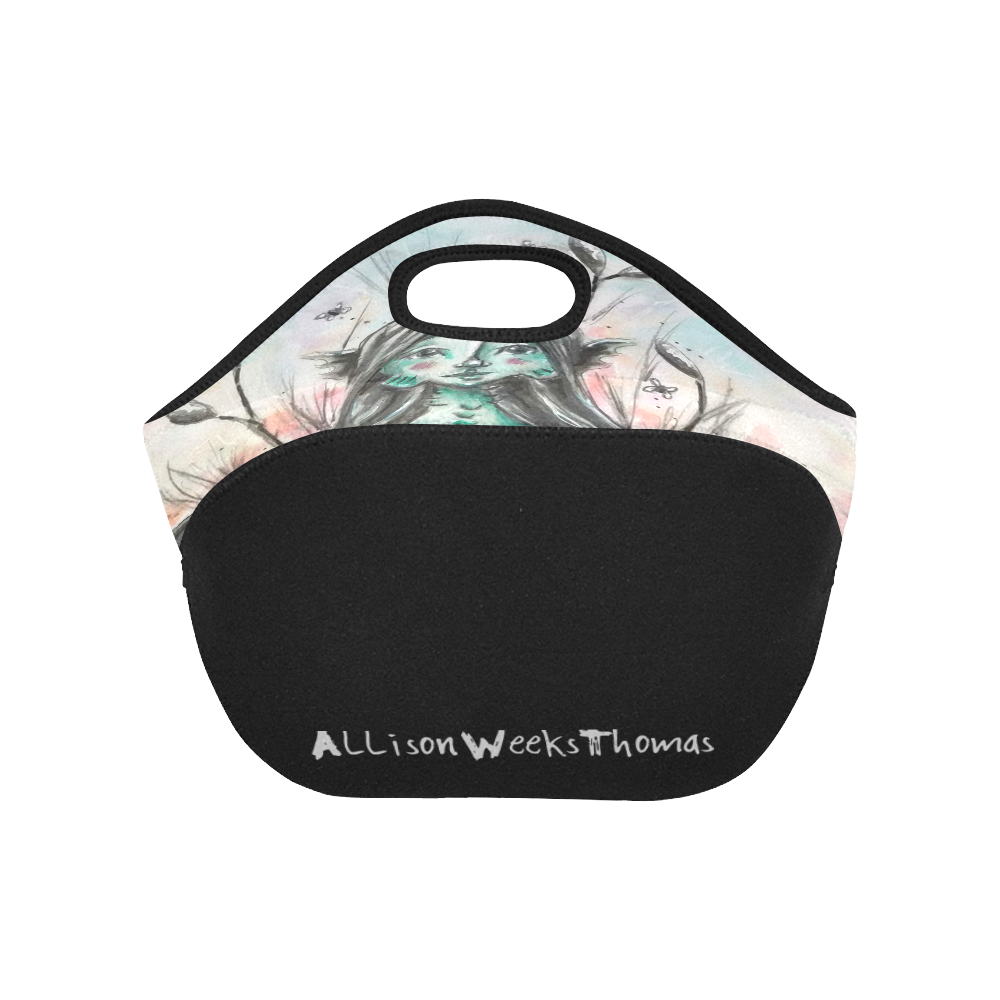 sweety from the black lagoon Neoprene Lunch Bag/Small (Model 1669)