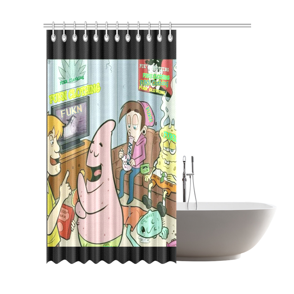PartyTime Shower Curtain 72"x84"