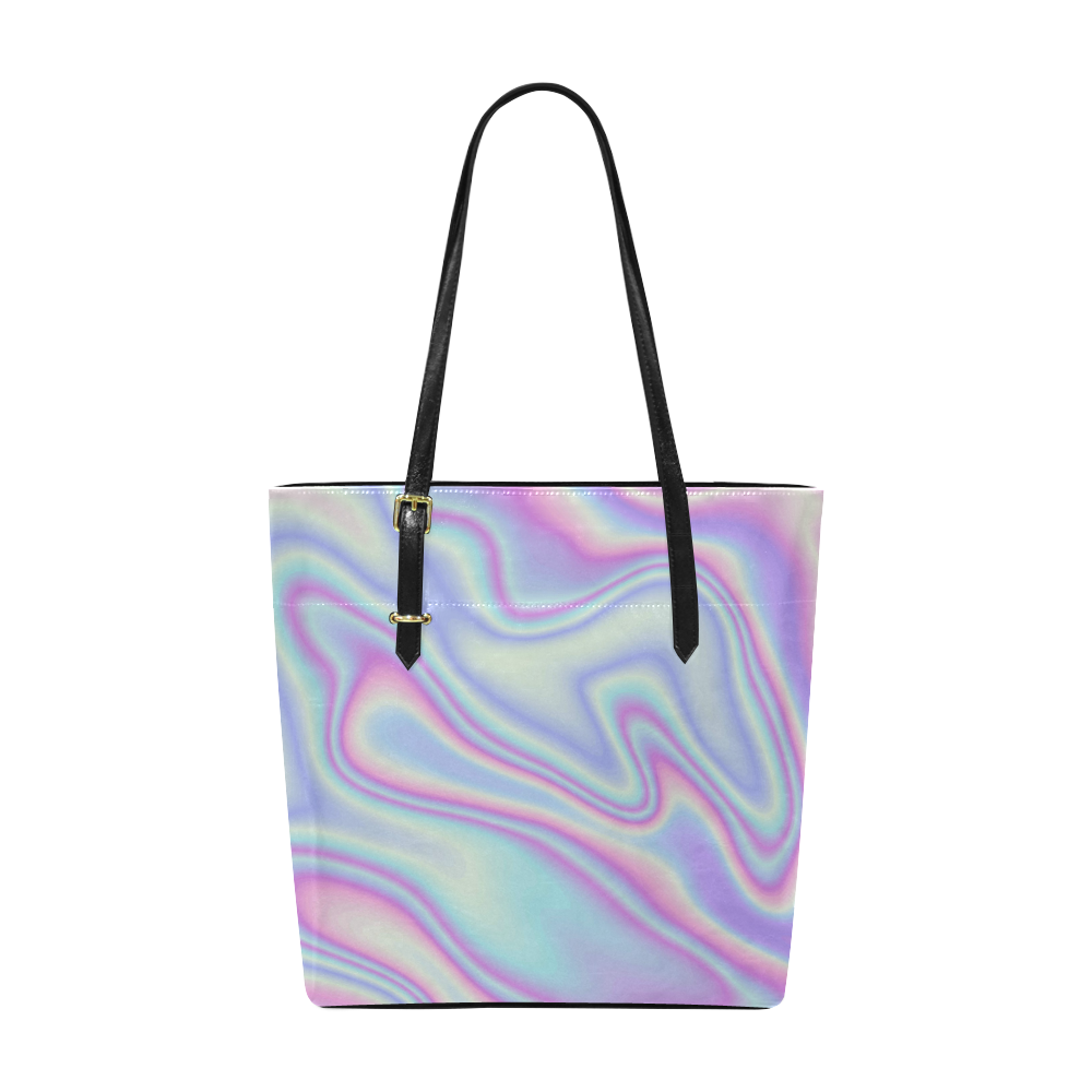 Holographic Design Euramerican Tote Bag/Small (Model 1655)