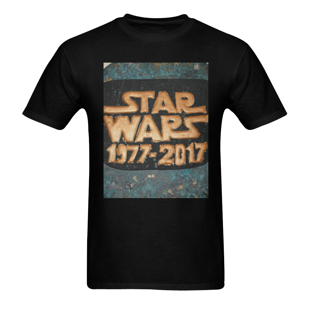 Star Wars Men's T-Shirt in USA Size (Two Sides Printing)