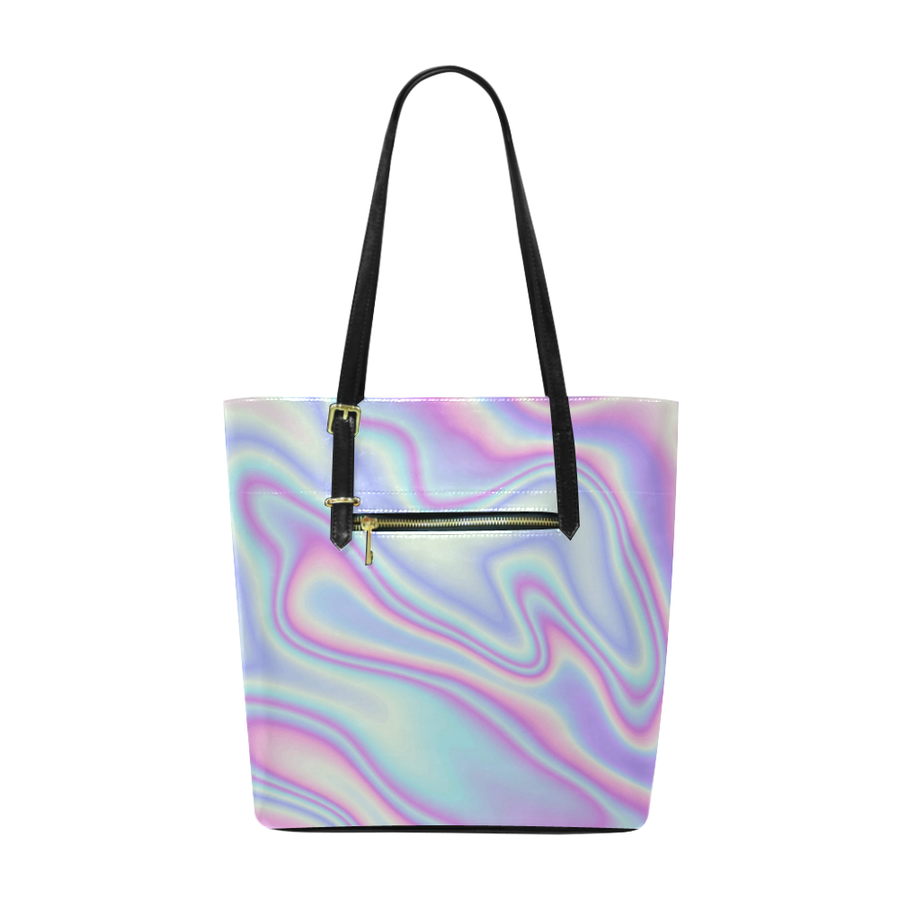 Holographic Design Euramerican Tote Bag/Small (Model 1655)