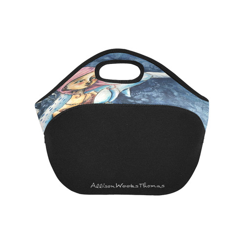 from the tides we bloom Neoprene Lunch Bag/Small (Model 1669)