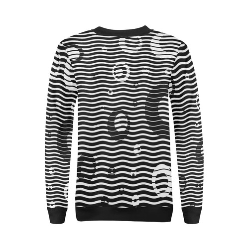Jrryyf00f All Over Print Crewneck Sweatshirt for Women (Model H18)