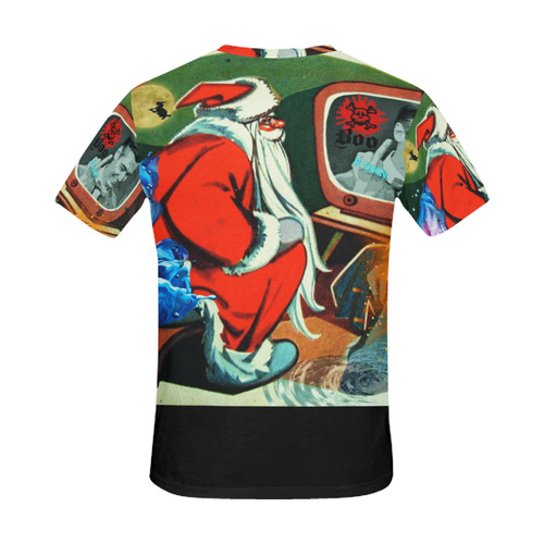XMAS All Over Print T-Shirt for Men (USA Size) (Model T40)