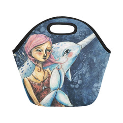 from the tides we bloom Neoprene Lunch Bag/Small (Model 1669)