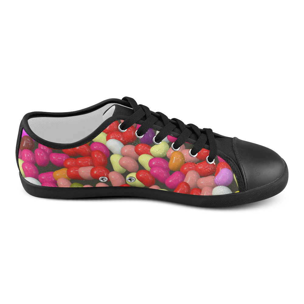funny Jelly Mix by JamColors Canvas Shoes for Women/Large Size (Model 016)
