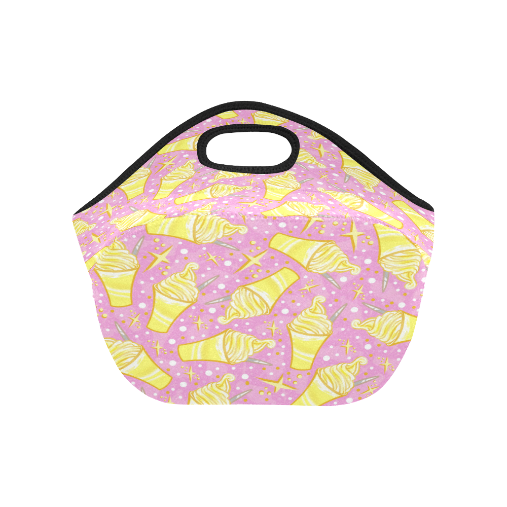 Pineapple Float Neoprene Lunch Bag/Small (Model 1669)