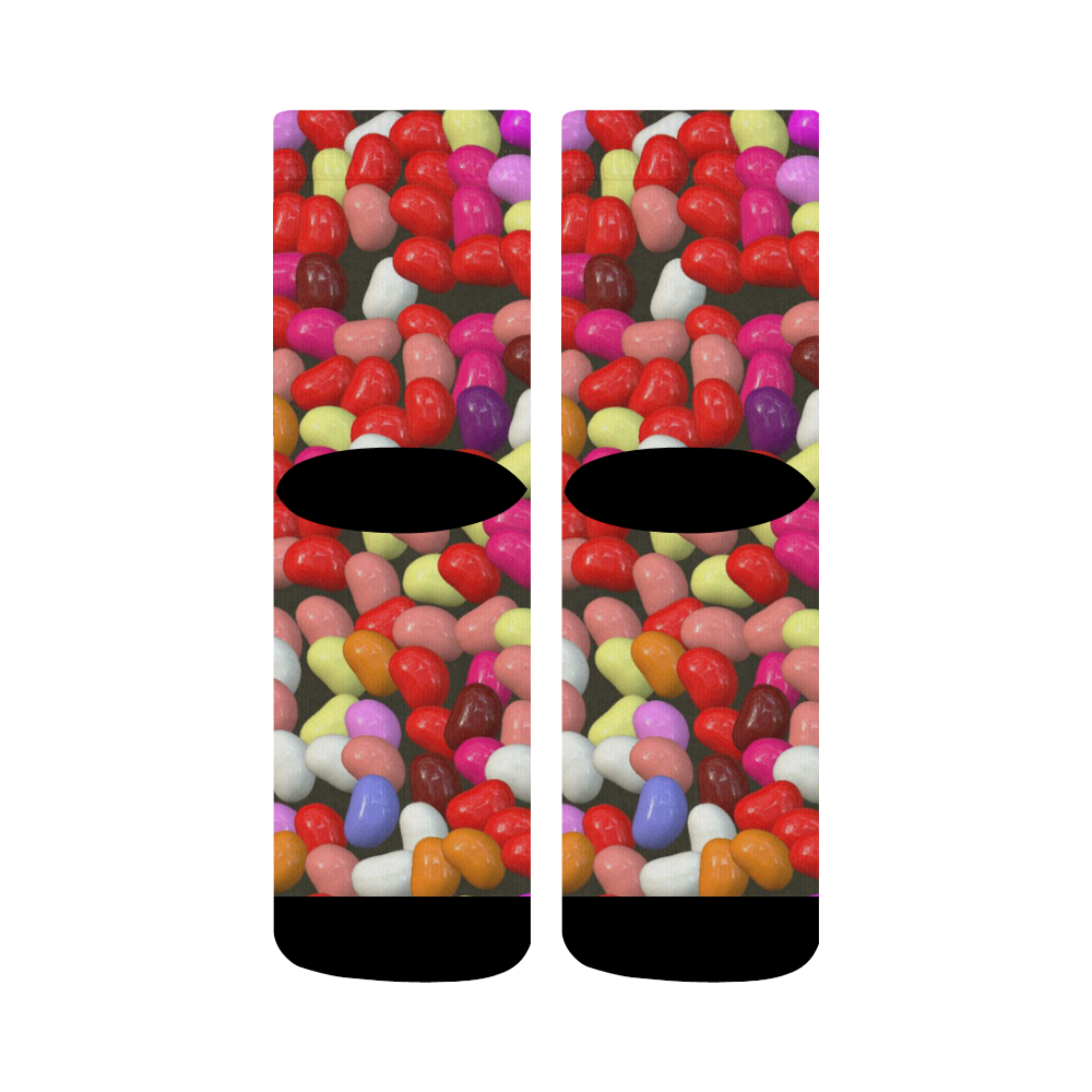 funny Jelly Mix by JamColors Crew Socks