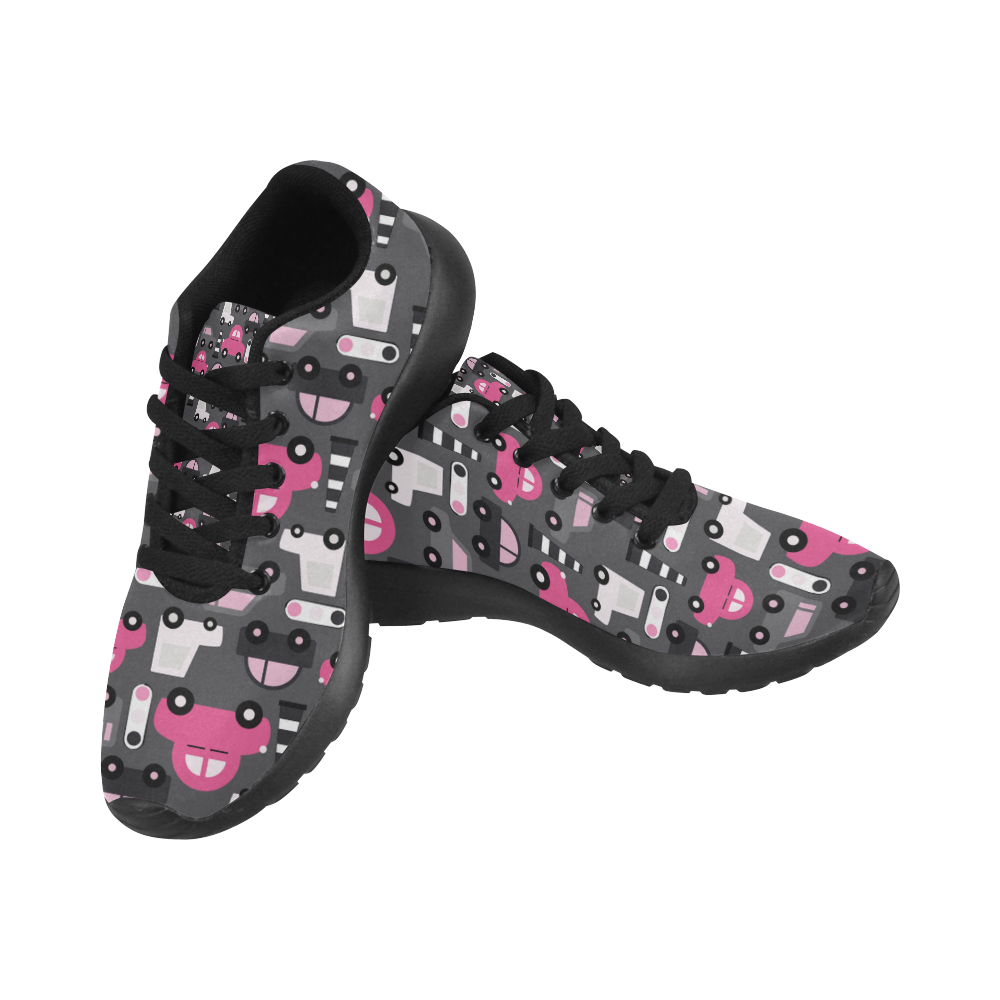 pink toy cars Women’s Running Shoes (Model 020)