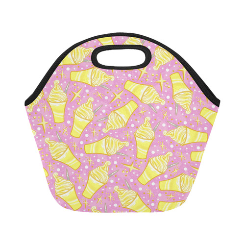 Pineapple Float Neoprene Lunch Bag/Small (Model 1669)