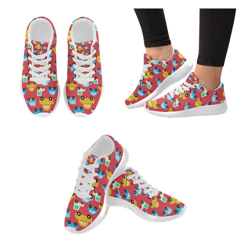 cartoon cars Women's Running Shoes/Large Size (Model 020)