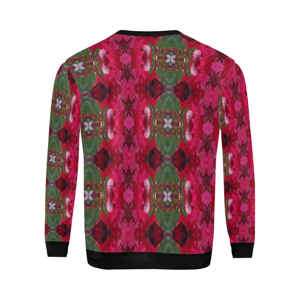 Christmas Wrapping Paper Designed Sweatshirt for Men Regular All Over Print Crewneck Sweatshirt for Men (Model H18)