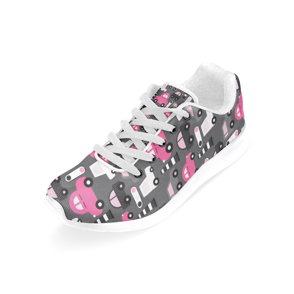 pink toy cars Women's Running Shoes/Large Size (Model 020)