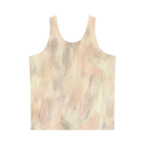 Bisque salmon grey look All Over Print Tank Top for Men (Model T43)