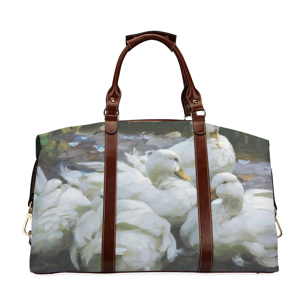 American Pekin Duck Classic Travel Bag (Model 1643) Remake