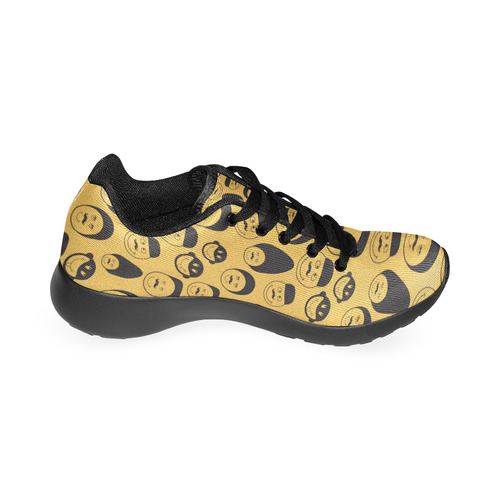 yellow emotion faces Men’s Running Shoes (Model 020)