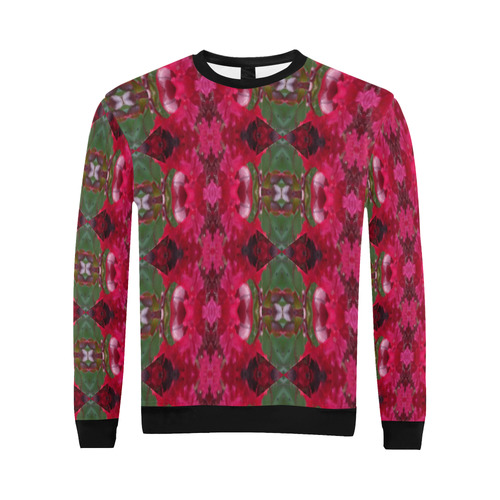 Christmas Wrapping Paper Designed Sweatshirt for Men Regular All Over Print Crewneck Sweatshirt for Men (Model H18)
