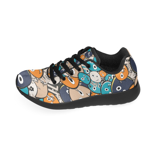 cartoon monsters Men's Running Shoes/Large Size (Model 020)
