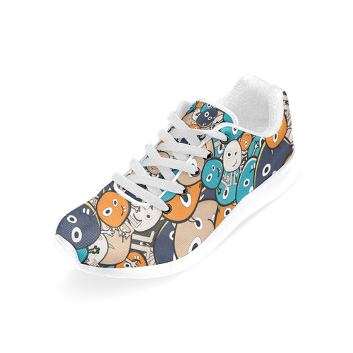 cartoon monsters Women's Running Shoes/Large Size (Model 020)
