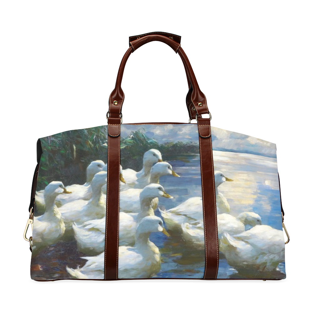 American Pekin Duck-2 Classic Travel Bag (Model 1643) Remake
