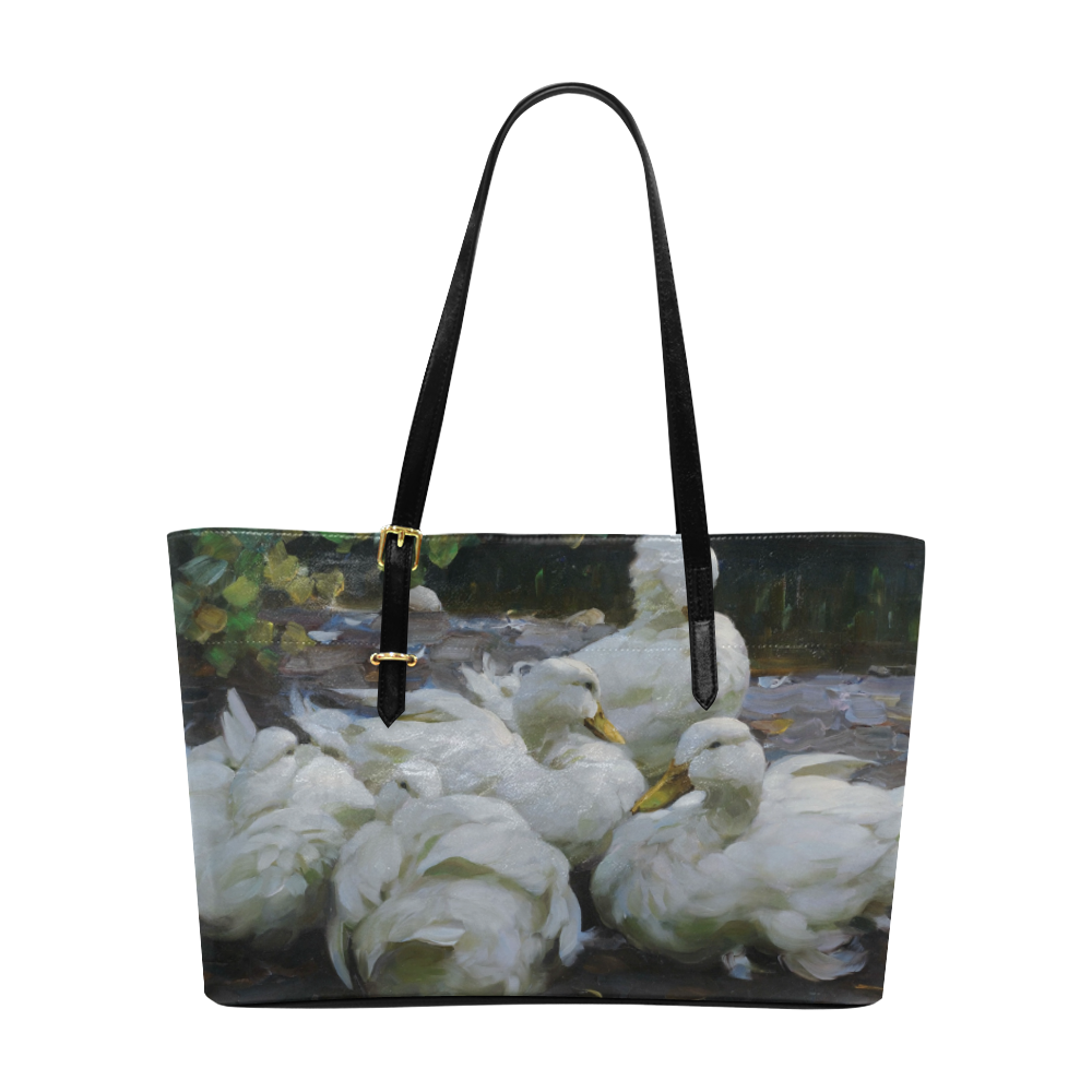 American Pekin Duck Euramerican Tote Bag/Large (Model 1656)