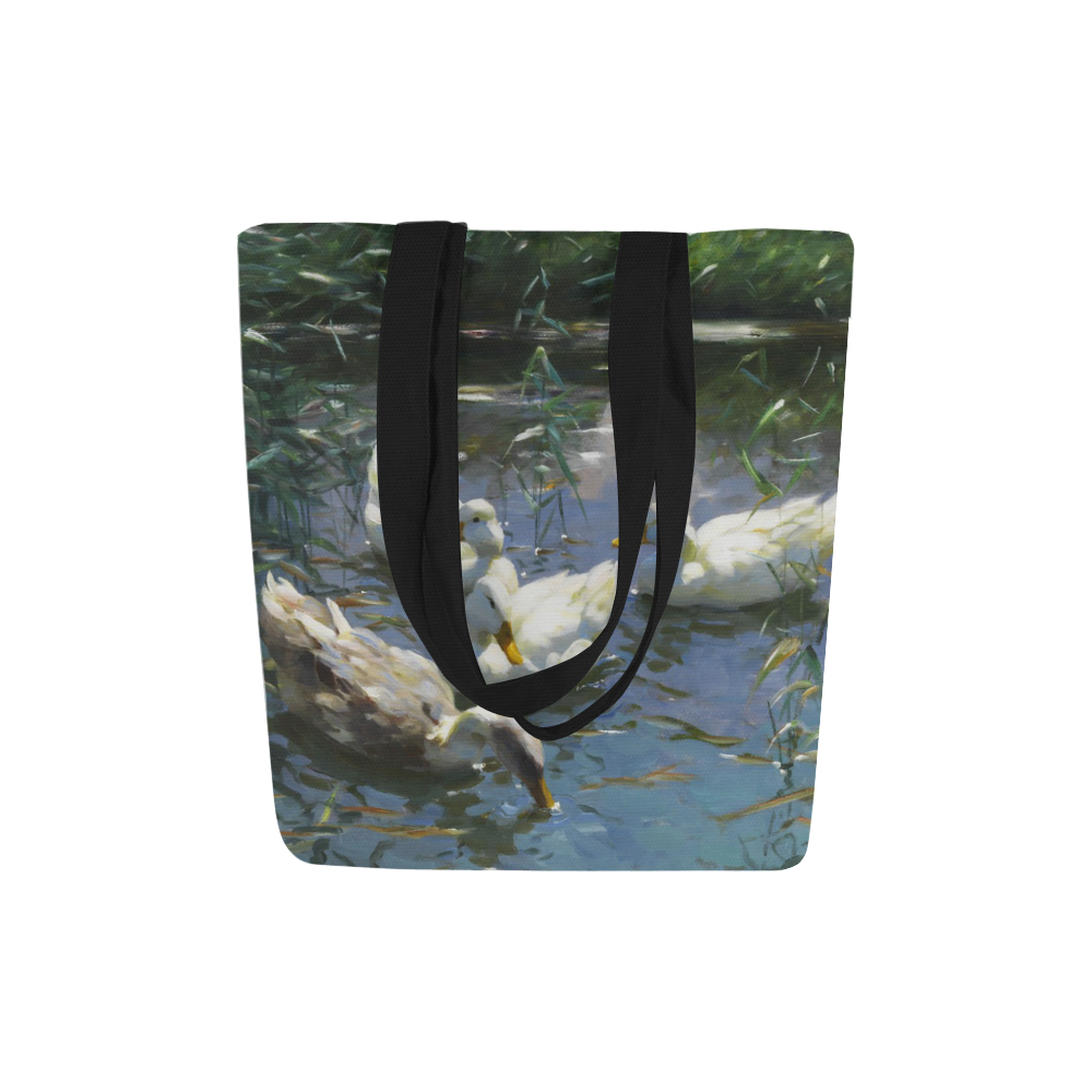 American Pekin Duck-3 Canvas Tote Bag (Model 1657)