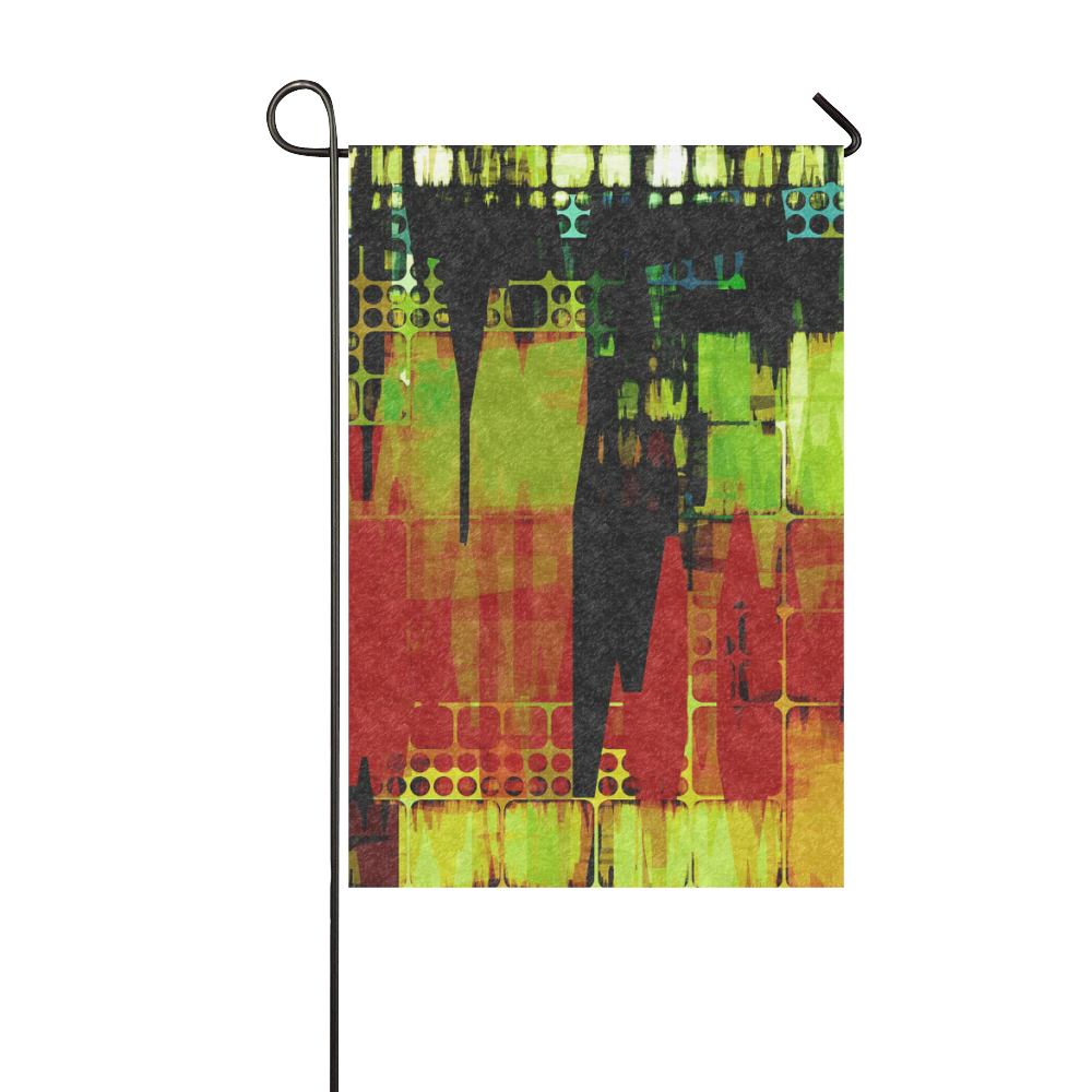 Grunge texture Garden Flag 12‘’x18‘’（Without Flagpole）