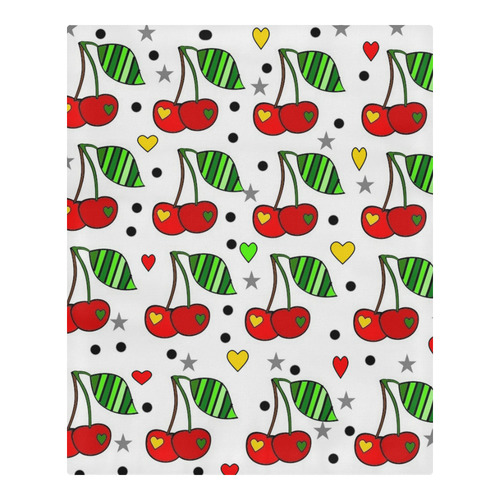 Cherry by Nico bielow 3-Piece Bedding Set