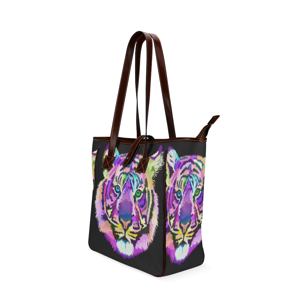 tiger popart Classic Tote Bag (Model 1644)