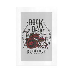 Rock Is Dead Art Print 16‘’x23‘’