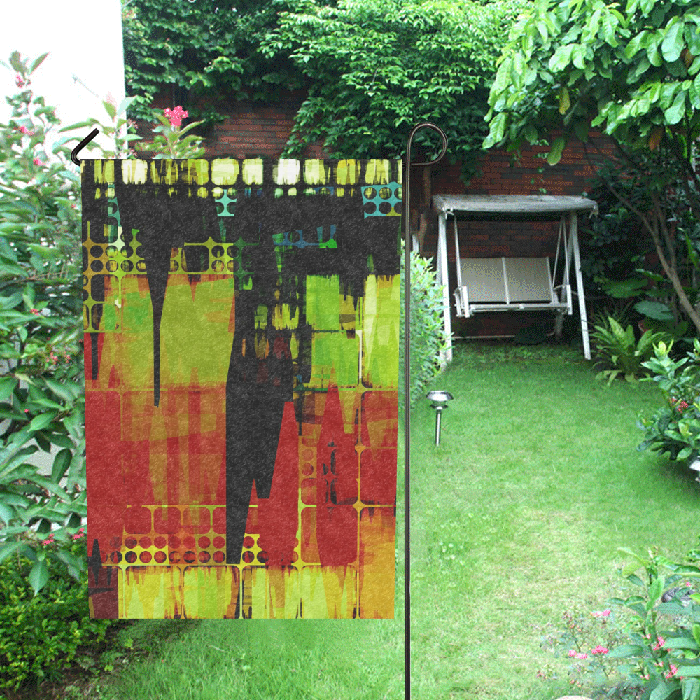 Grunge texture Garden Flag 12‘’x18‘’（Without Flagpole）