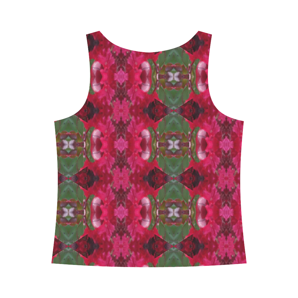 Christmas Wrapping Paper Designed Tank Top Women All Over Print Tank Top for Women (Model T43)