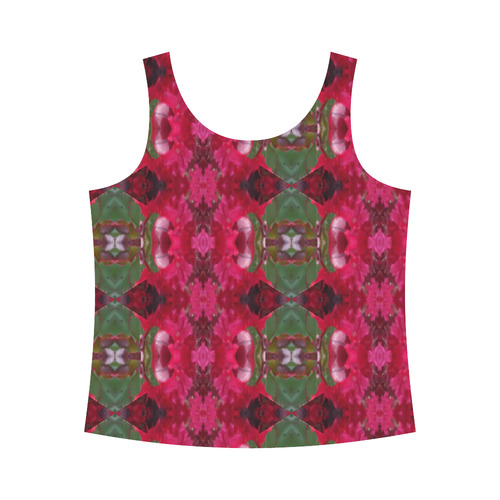 Christmas Wrapping Paper Designed Tank Top Women All Over Print Tank Top for Women (Model T43)