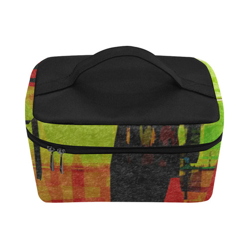 Grunge texture Cosmetic Bag/Large (Model 1658)