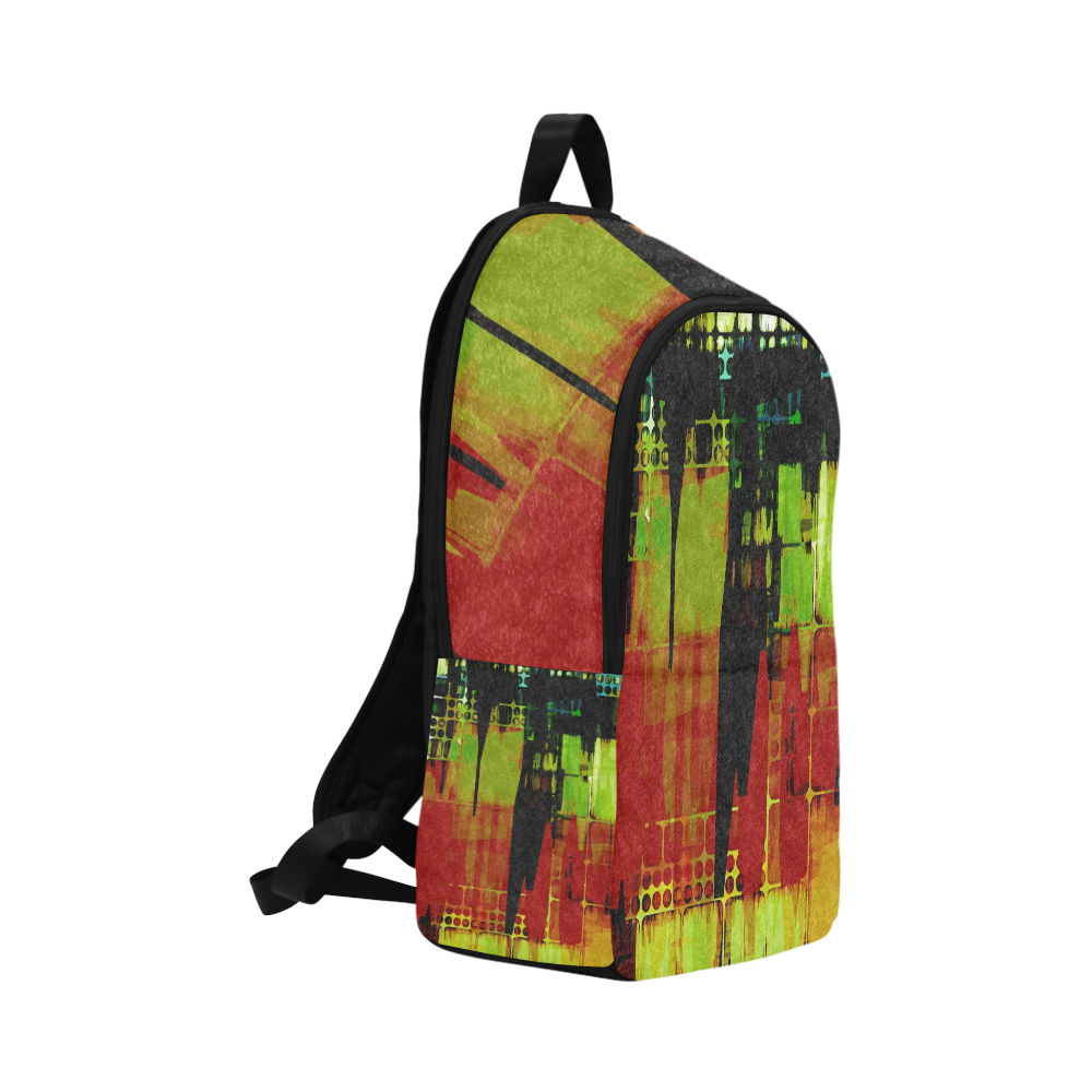 Grunge texture Fabric Backpack for Adult (Model 1659) | ID: D2025136